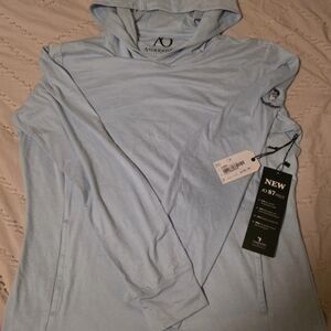 Light Blue Women's Long Sleeve Top